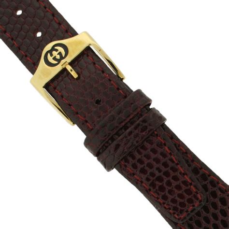 vintage gucci leather brown band watch|gucci leather band replacement.